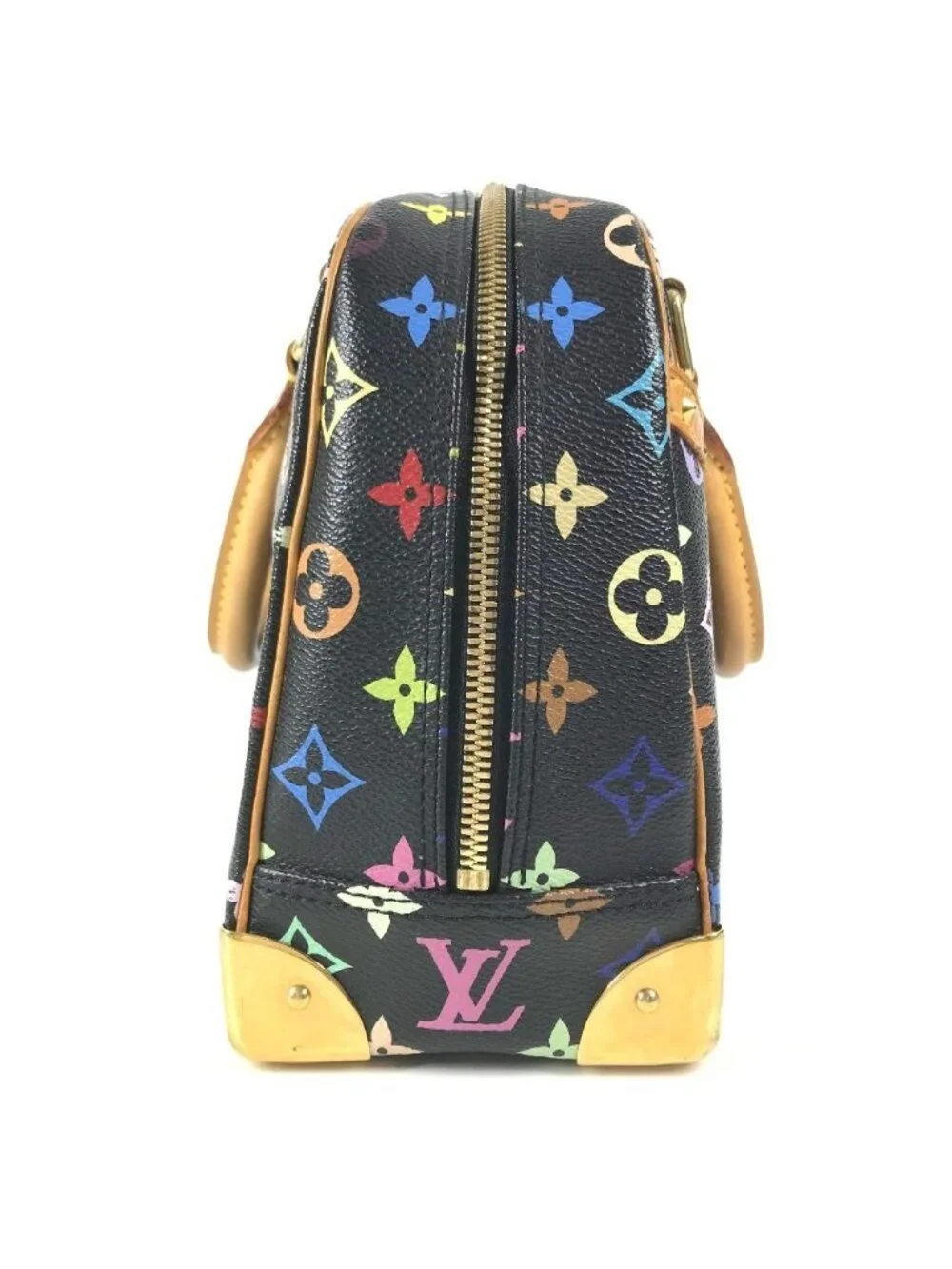 Louis Vuitton Handbag Tourville Monogram Multicolor Canvas Noir Black